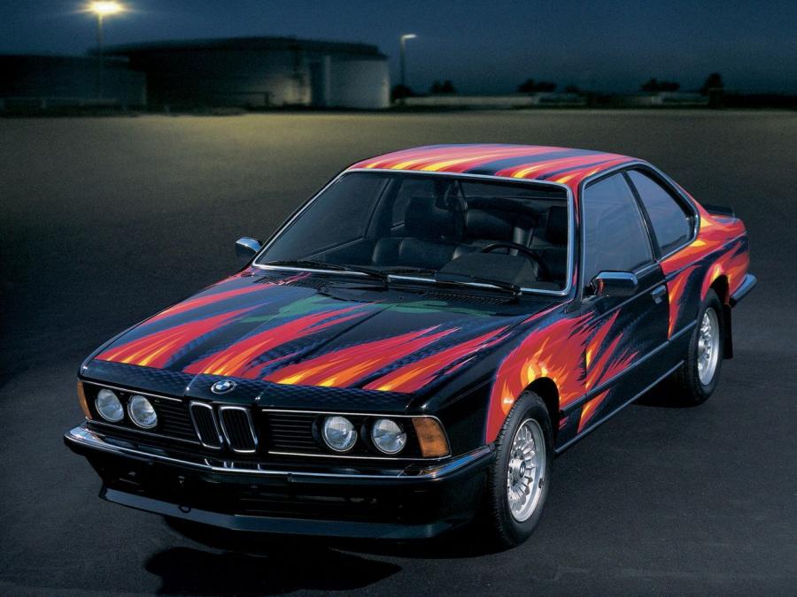  BMW 635 CSi Art Car by Ernst Fuchs 1982 года  (фото 3 из 8)